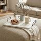 Sunny Designs™ White Sand Ottoman Tray-1