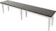Jofran Inc. Orchard Park Brown/Light Gray 76" Bench-3