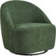 Coaster® Leon Green Upholstered Swivel Accent Chair-0