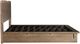 Coaster® Stillwater Weathered Oak Eastern King Platform Panel Bed-4