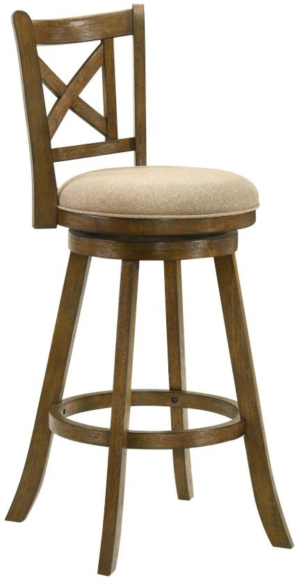 Armen Living Kodi Light Scone/Sepia Brown Barstool-3
