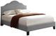 Emerald Home Madison Light Gray Queen Upholstered Panel Bed-0