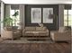 International Furniture Direct Olivo Brown Loveseat-1