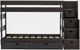 Elements International Cali Kids Brown Twin Youth Bunk Bed-1