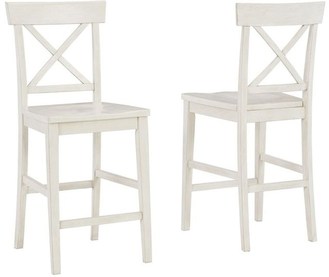 Signature Design by Ashley® Stuven White 40" Counter Stool-3