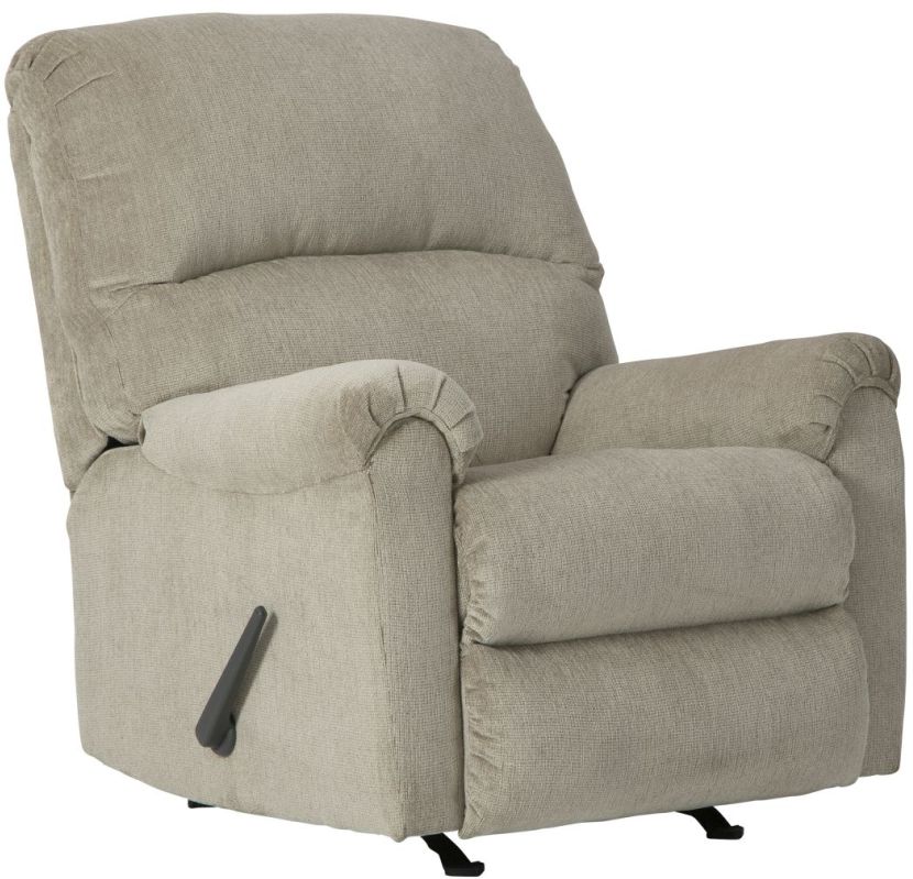 Signature Design by Ashley Dorsten Sisal Rocker Recliner Great Rooms Furniture and Mattresses