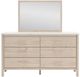 Signature Design by Ashley® Cadmori Tan Bedroom Mirror-1