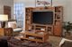 aspenhome® Contemporary Alder Fruitwood Entertainment Wall-1