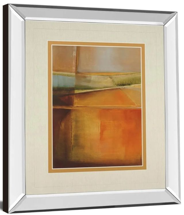 Classy Art Head Over Heels by Helen Shulman Mirror Framed Wall Art-1