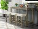 Okie Bar Console with 3 Stool Set-0
