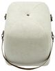 YHD White Denver Ottoman Pouf-3