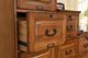 TEI Burnished Walnut 4-Drawer File Cabinet-1