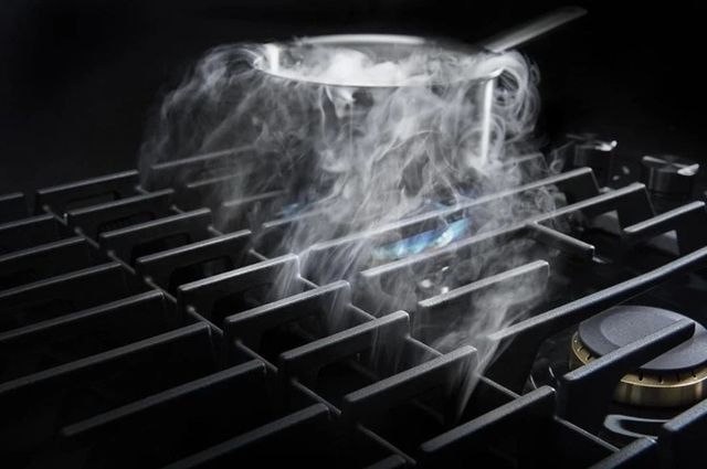 JennAir® 30” Black Natural Gas Downdraft Cooktop-3