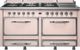 Viking® Tuscany 66" Blush Pro Style Dual Fuel Range with 2 Induction-0