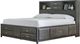 Signature Design by Ashley® Caitbrook 3-Piece Gray California King Storage Bed Set-1