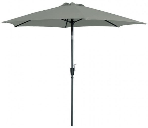 Furniture of America® Halo Gray Polyester/Steel Tilting Umbrella-0