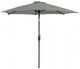 Furniture of America® Halo Gray Polyester/Steel Tilting Umbrella-0