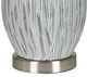 Crestview Collection Lucas 2-Piece Gray Table Lamp Set-1