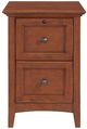 Whittier Wood® Furniture McKenzie Glazed Antique Cherry File Cabinet-3