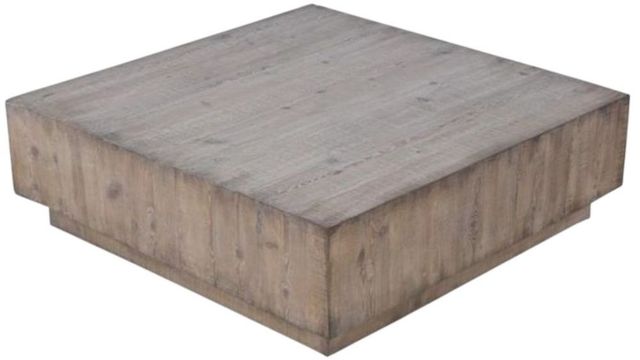 Nest Home Collections Walker Old Wood Square Coffee Table-0