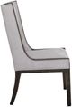 International Furniture Direct Balam Ivory-Stained Dark Side Chair-3