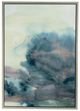 A & B Home Blue/Purple/White 36" Printed Acrylic Wall Art-1