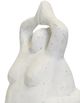 Stylecraft White Sumo Yoga Statue-1
