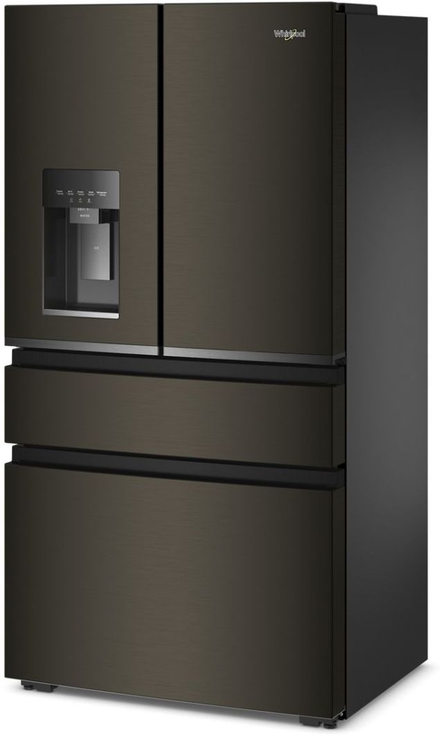 Whirlpool® 36" 21.86 Cu. Ft. Black Stainless Steel Counter Depth French Door Refrigerator-3