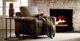 Bassett® Furniture Customizable Carolina Leather Panel Sock Arm Chair-4