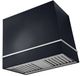 AGA Loge 36" Black Wall Mounted Range Hood with Polished Chrome Trim-0
