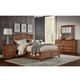 Boulder Creek Furniture Carson Bark 3 Drawer Nightstand-1