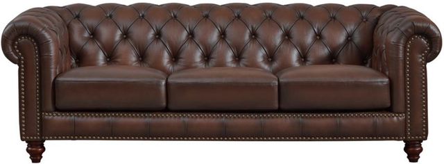 Hydeline® Alton Bay Caramel Brown Sofa-0