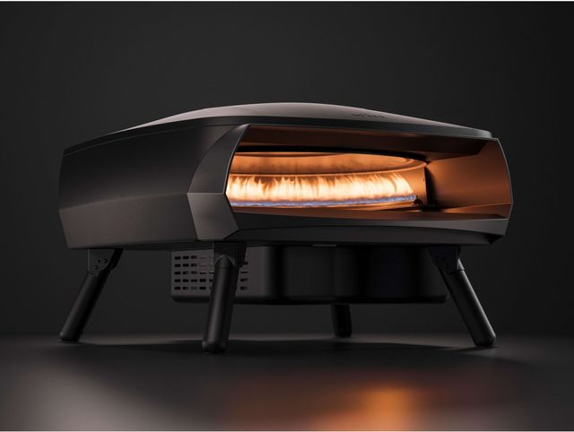 Witt ETNA Fermo 16" Matte Black Pizza Oven-1
