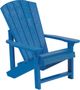 C.R. Plastic Generation Line Blue Kids Adirondack-0