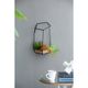 A & B Home 3-Piece Black/Brown Wall Planter Set-4