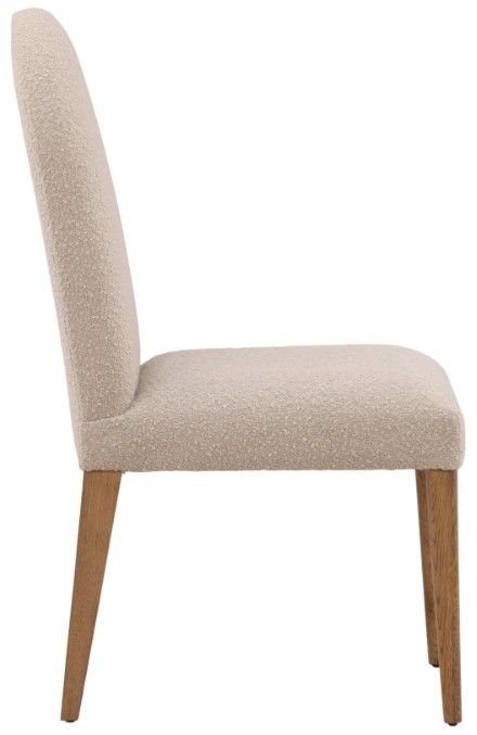 Dovetail Furniture Thema 2-Piece Natural/Sand Dining Chair Set-2