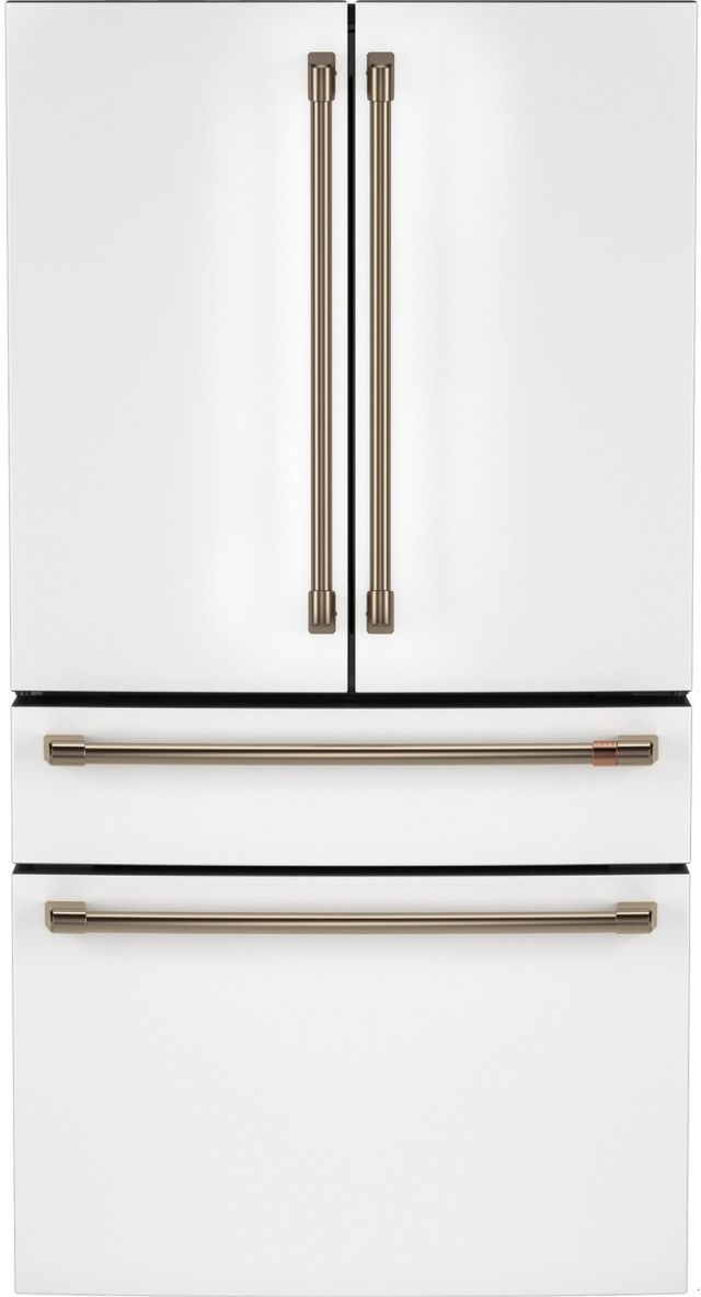 Café™ 4 Piece Matte White Gas Kitchen Package-1