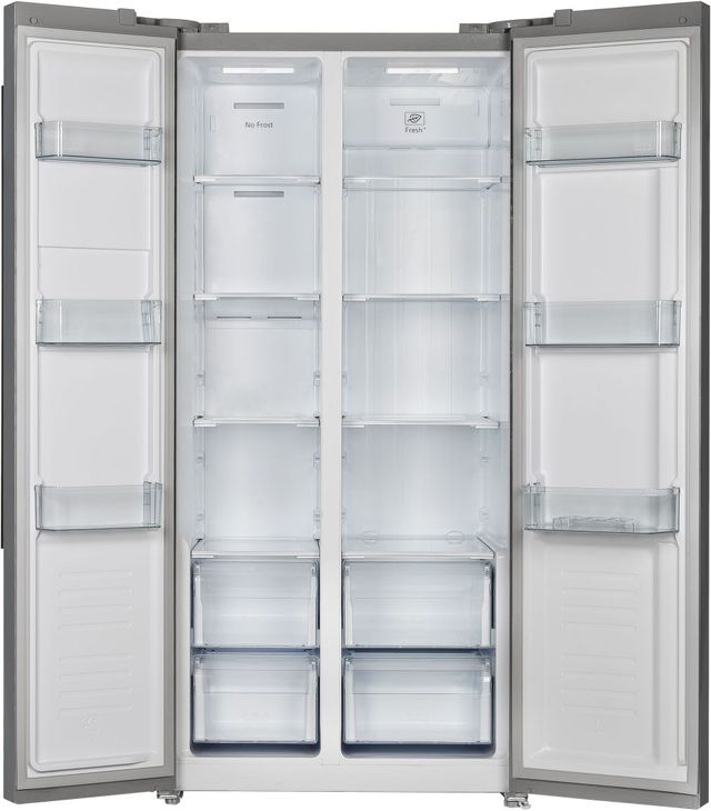 FORNO® Alta Qualita 33" 15.6 Cu. Ft. Stainless Steel Counter Depth Side-by-Side Refrigerator-1