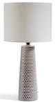 Giftcraft Gray Porcelain Lamp-0