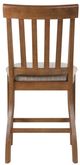 New Classic® Home Furnishings Putnam Beige/Walnut Counter Stool-4