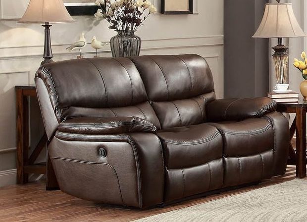 Homelegance® Pecos Double Reclining Loveseat-1