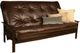 Kodiak Furniture Monterey Oregon Trail Java/Espresso Queen Futon with Mattress-0
