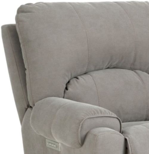 HomeStretch Showtime Tan Power Recliner with Power Headrest and Lumbar-1
