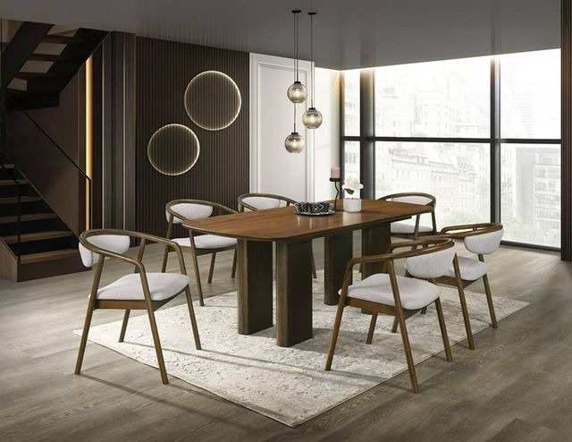 ACME Furniture Delina Walnut Dining Table-1