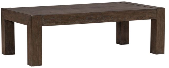 Liberty Furniture Cascade Falls Satin Espresso Rectangular Cocktail Table-0