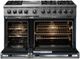 Viking® 5 Series 48" Slate Blue Pro Style Dual Fuel Range with 12" Griddle-1