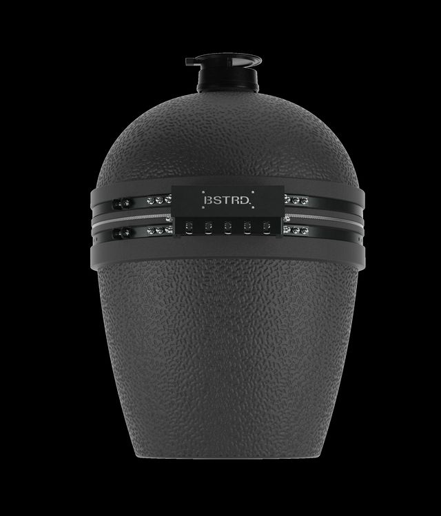 BSTRD® Core XL Solo Graphite Kamado Style Built-In Charcoal Kamado Grill-4