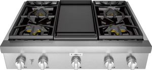 Thermador® Professional 36" Stainless Steel Natural Gas Rangetop