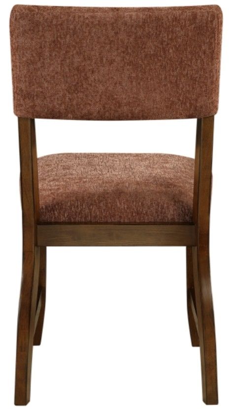Homelegance® Aiden Rust Dining Side Chair-4