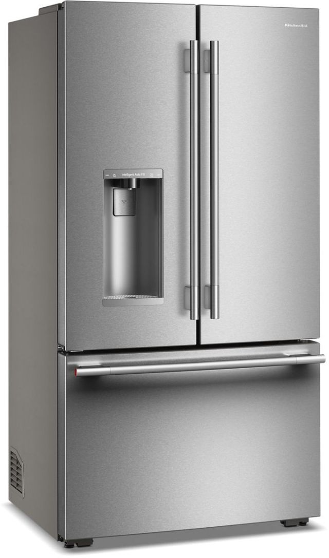 KitchenAid® 36" 23.1 Cu. Ft. PrintShield™ Stainless Steel Counter Depth French Door Refrigerator with Intelligent Auto Fill-2